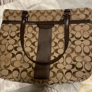Brown Authentic Coach Purse
